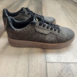 Michael Kors Girls Brown Sneakers